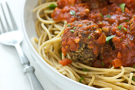 Albóndigas de soja y avena