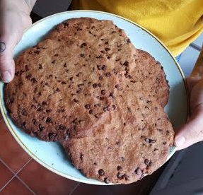 Cookies con pepitas de chocolate