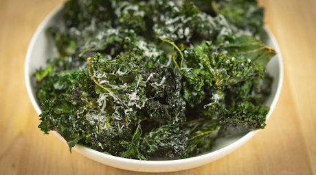 Kale chips cítricas