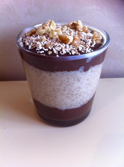 Quinoa con chocolate