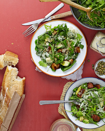 Ensalada César con quinoa