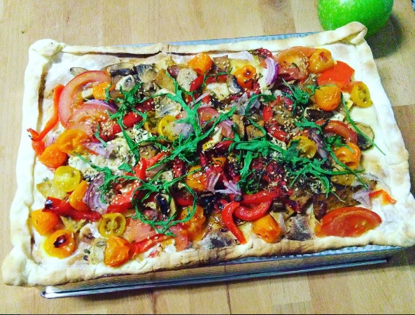 Pizza vegana healthy 
