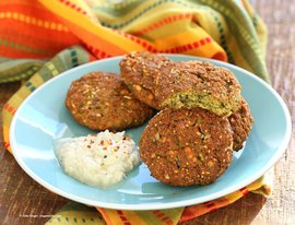 Buñuelos de chana dal vada