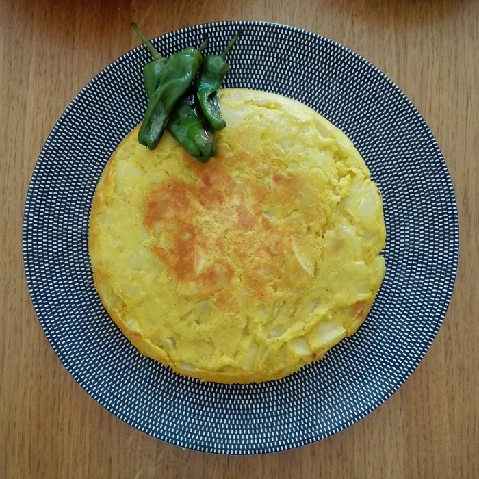 Tortilla de patata asada 