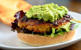 Hamburguesa de quinoa 