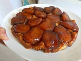 Tarta tatin vegana