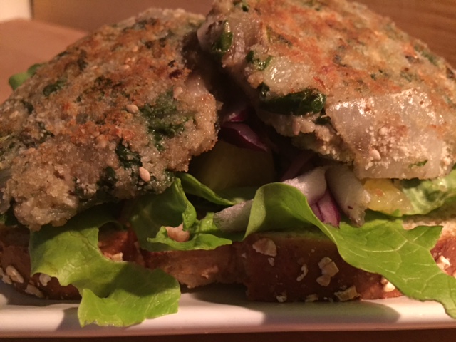 Hamburguesas de acelga y avena 