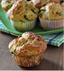 Muffins de champiñones