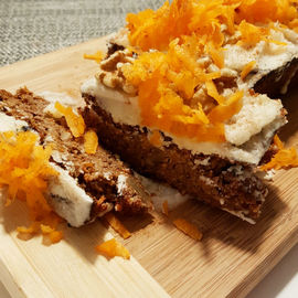 Carrot cake saludable