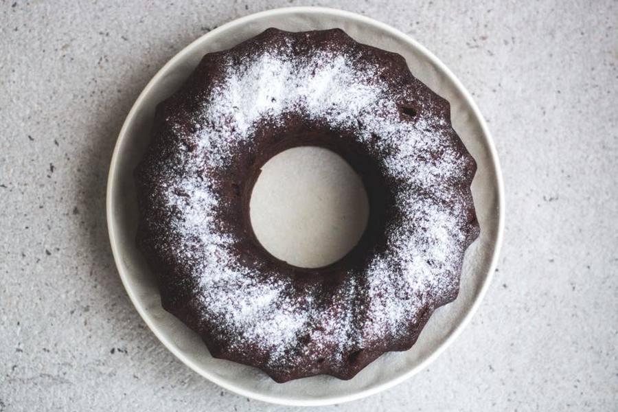 Cake húmedo cacao y coco