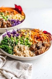 Tempeh buddha bowl