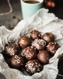 Trufas de café