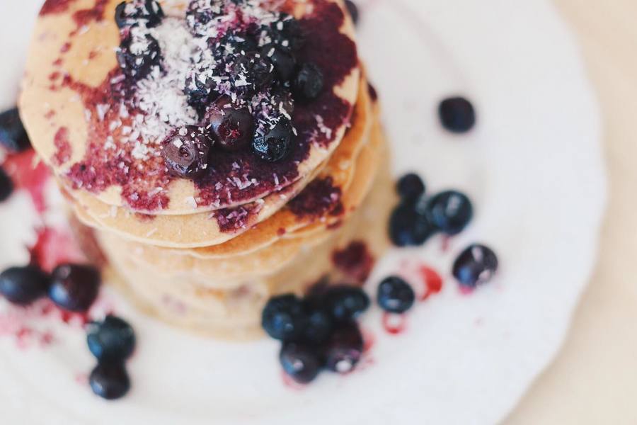 Hotcakes veganos en 3 pasos