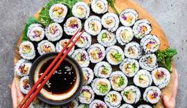 Sushi vegano