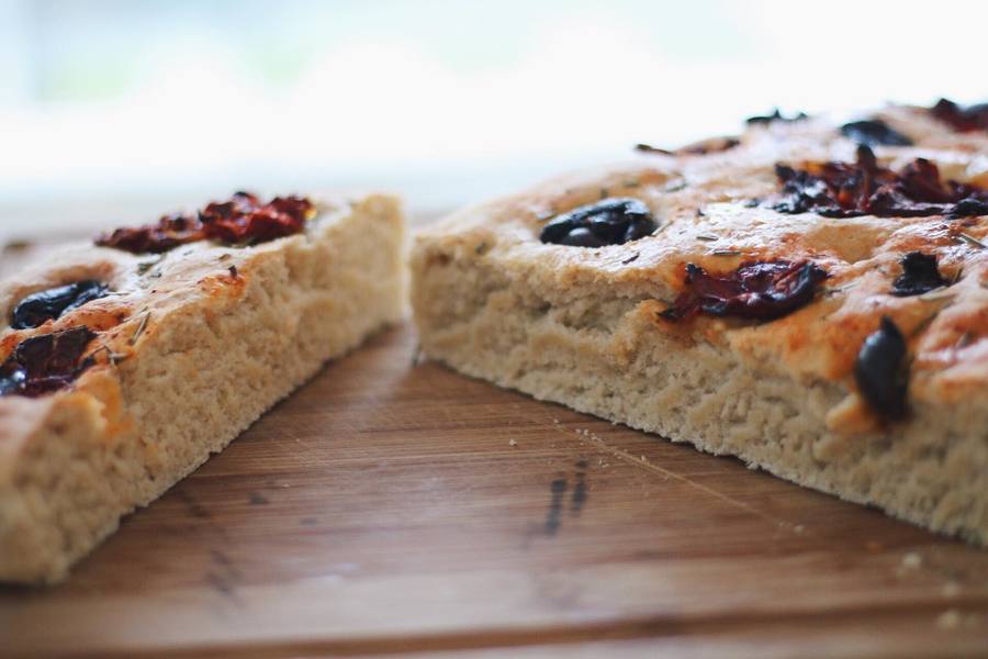 Focaccia vegana