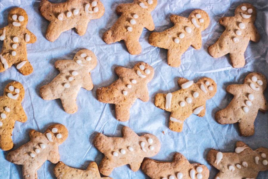 ¡Galletitas de jengibre para celebrar!