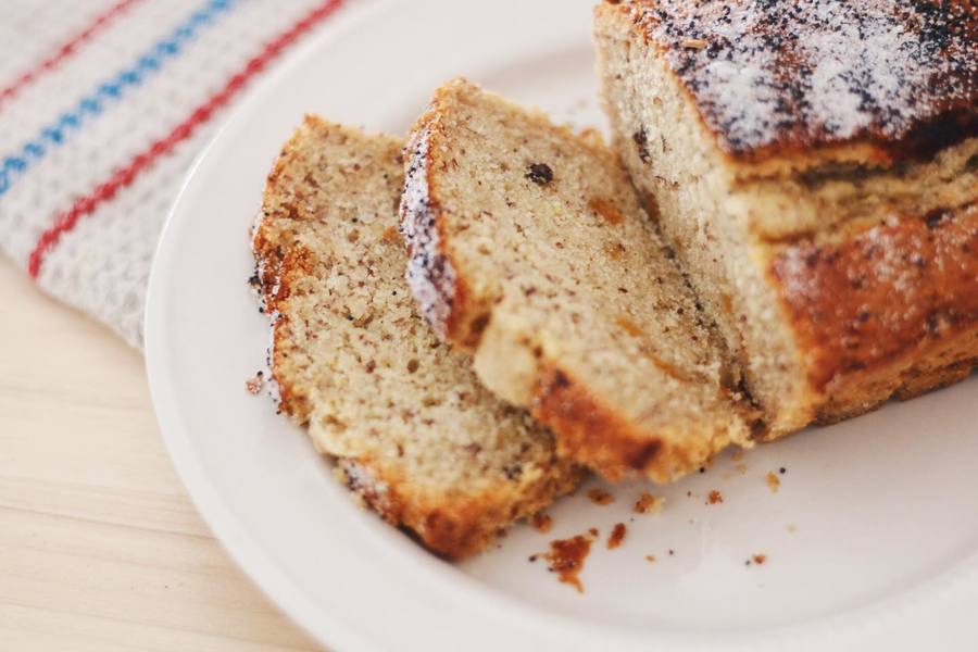 Budín vegano sin gluten