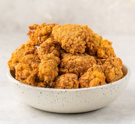 Pollo frito vegano estilo KFC