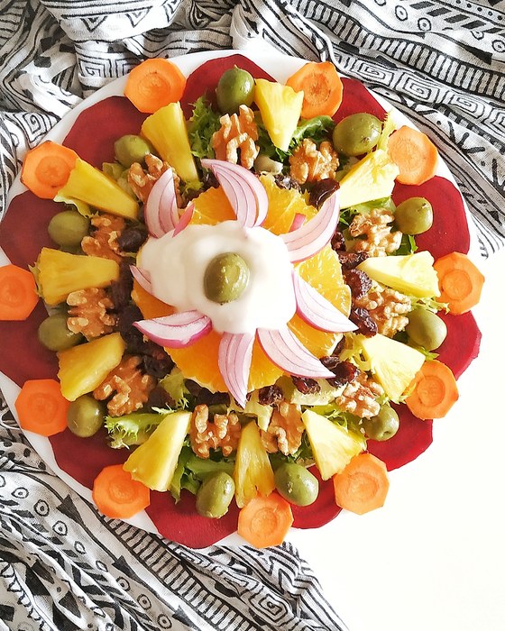 Ensalada mandala