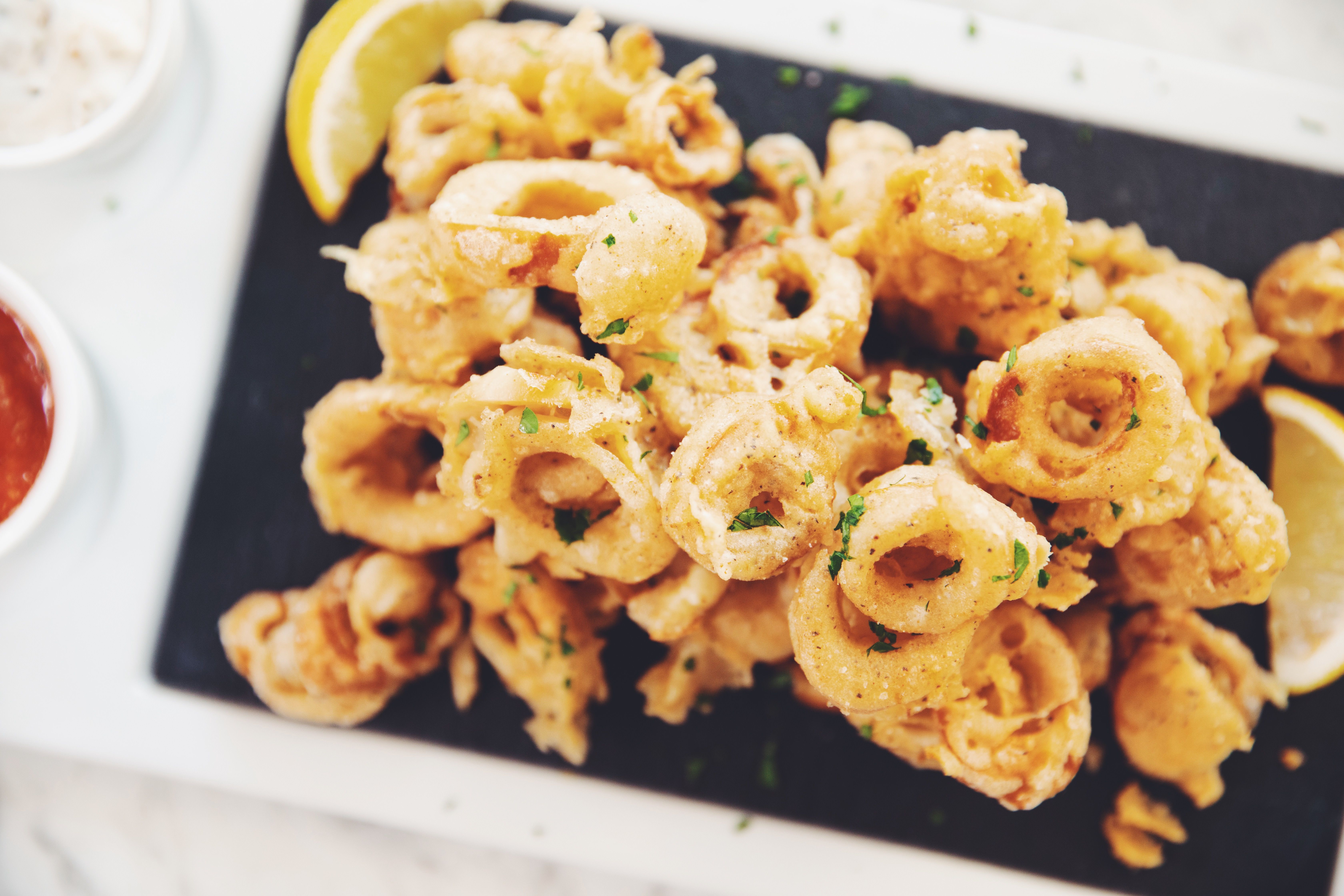 Calamares veganos