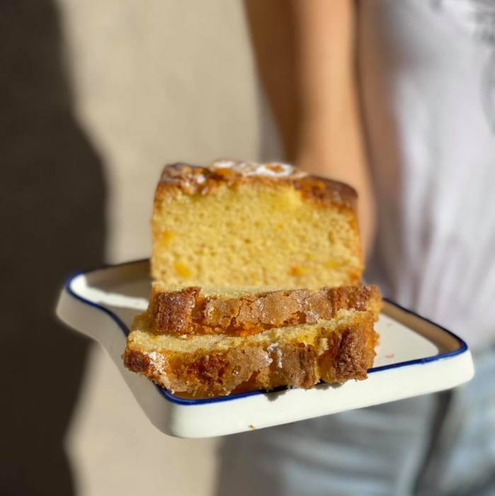 Budín vegano de naranja