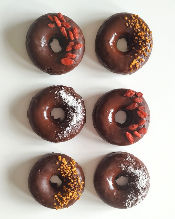 Donuts de chocolate