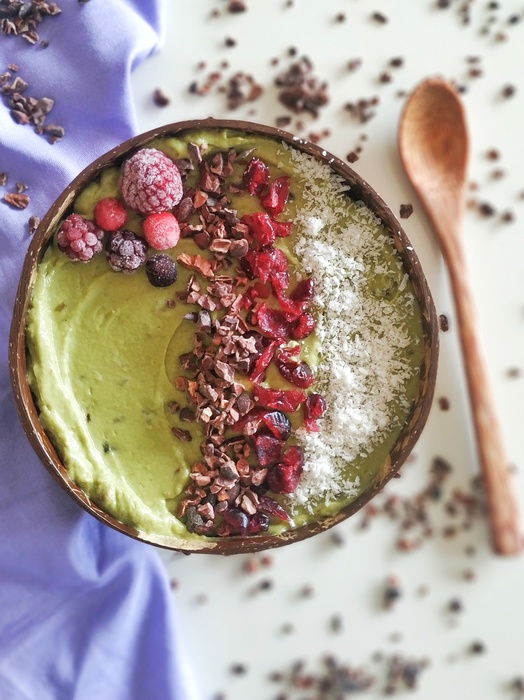 Smoothie bowl verde