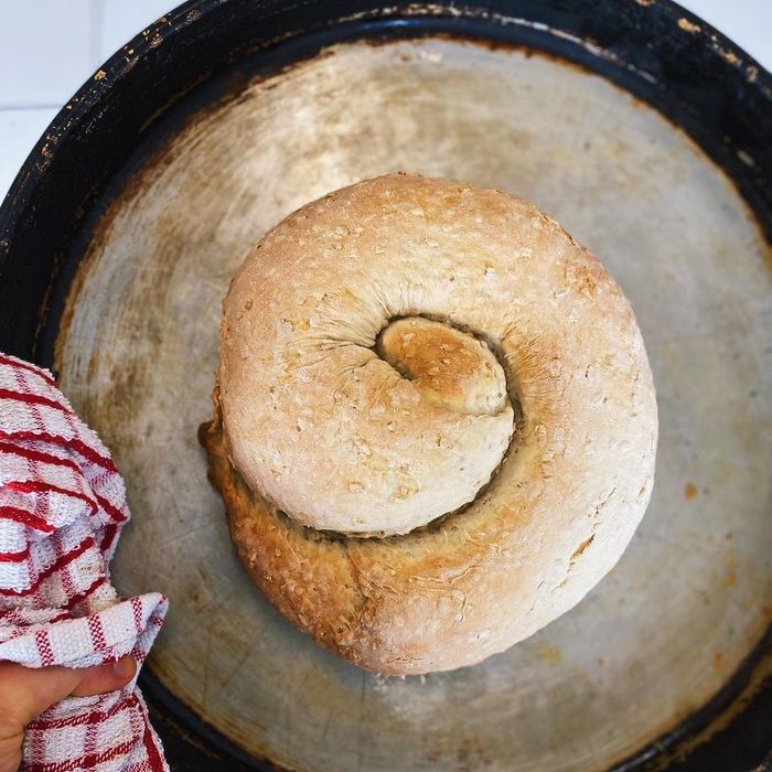 Pan de avena relleno