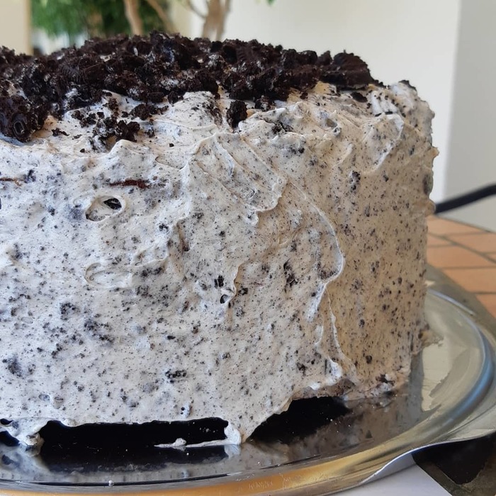 Tarta de oreo vegana