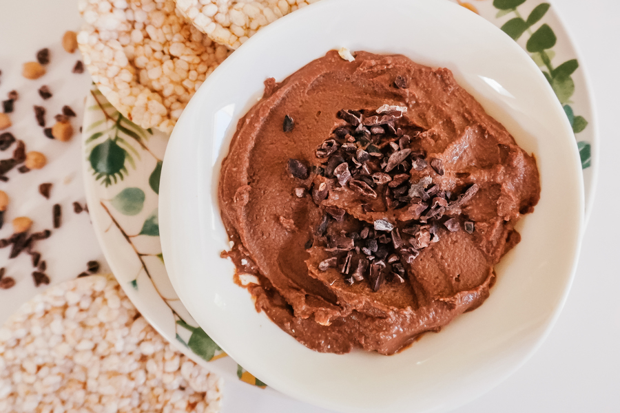 Hummus de chocolate