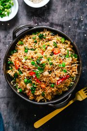 Arroz frito instantáneo teriyaki 