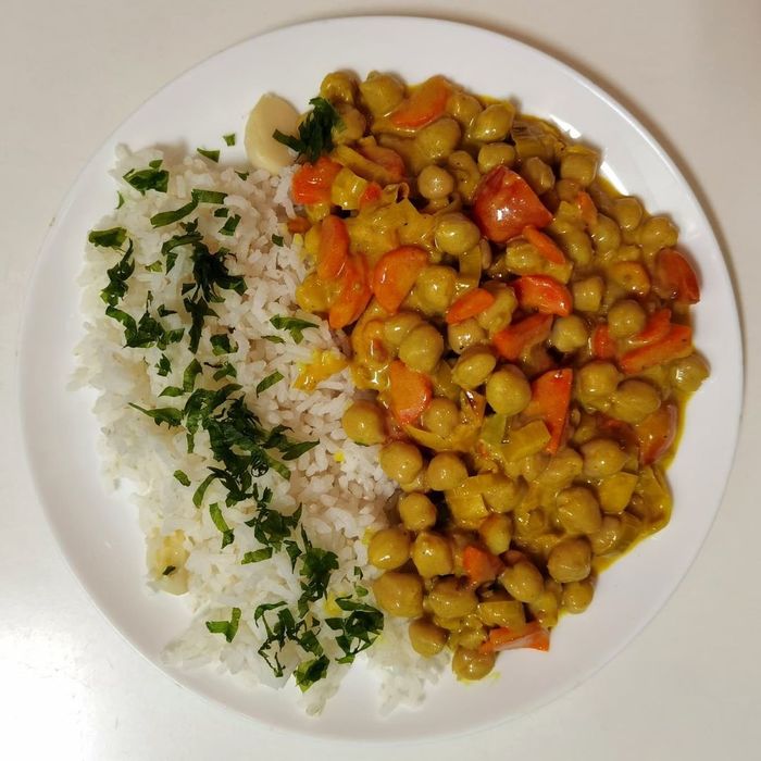 Garbanzos especiados