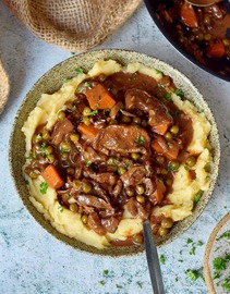 Bourguignon champiñones